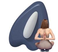 Pelvic Muscle Trainer, Cushion Type Core Strength Exercise Device, Manual Balance Tool Enhancing Core Stability for Workout, Home, Gym, Postpartum, Training, Wellness