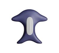 Pelvic Muscle Trainer - Inner Thigh Exerciser | Fitness Equipment with Body Shaping Support, PVC Cushion with Silicone Top for Gym Bedroom Living Room, Compact Pelvic Floor Gear for Mother Wife