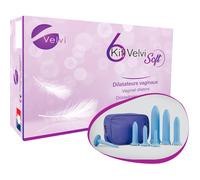 Pelvix Care Velvi Kit Soft Dilatateurs Vaginaux 6 Pièces
