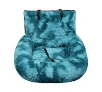 Pelzbarn Car Seat - Dog Bed with Safety Straps, Pelzbarn Car Seat Dog Bed with Safety Straps, Waterproof Travel Bed for Large & Small Dogs, Protects Seats from Dirt (Gradient Blue,S 60 * 60cm)