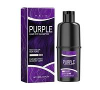 Pemarlis 100ml Shampoing Colorant, Shampooing Teinture Instantanée pour Cheveux, shampooing teinture pour hommes et femmes, Natural Hair Dye Shampoo-Colors Hair in Minutes, violet