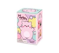 PEMBE - Mousse Mate 9 cm Assortiment | Peluche en Mousse à mémoire | Personnage Pink Cat avec Texture Extra Douce | Accessoire de Collection de Poche | Figurine avec détails brodés de précision