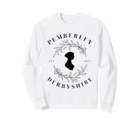 Pemberley Derbyshire 1813 Orgueil et préjugés Jane Austen Sweatshirt