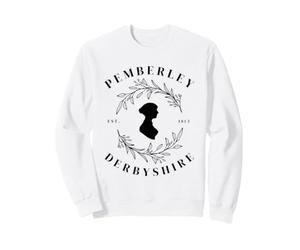 Pemberley Derbyshire 1813 Orgueil et préjugés Jane Austen Sweatshirt