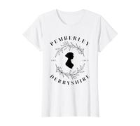 Pemberley Derbyshire 1813 Orgueil et préjugés Jane Austen T-Shirt Graphique avec Valeur