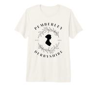 Pemberley Derbyshire 1813 Orgueil et préjugés Jane Austen T-Shirt Haut de Gamme
