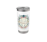 Pemberley Jane Austen Design blason Emblème Gobelet isotherme en acier inoxydable double paroi