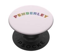 PEMBERLEY Jane Austen Pride & Prejudice School Spirit Meme PopSockets PopGrip Adhésif