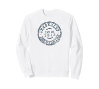 Pemberley Pride & Prejudice Date de Publication Timbre Marine Sweatshirt