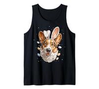 Pembroke Œufs de Lapin de Pâques en Forme de Corgi Gallois Débardeur