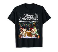 Pembroke Welsh Corgi Christmas Tree Decorations Dog Lover T-Shirt