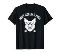 Pembroke Welsh Corgi Dad Proud Love Best Ever Owner Pup Love T-Shirt