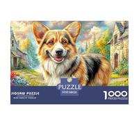Pembroke Welsh Corgi Puzzle Adulte 1000 Pièces L'Excellence : Le Vrai Défi du Puzzle - L'Idéal Cadeau pour Adultes Et pour La Famille (14+) 38x26cm/1000pcs
