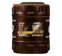Pemco 20 Litre Diesel G-4 Shpd 15W-40 huile moteur Api CI-4/ CH-4/ Sl Acea E7 A3