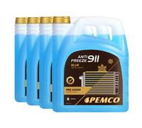 PEMCO 911 Liquide Antigel G11/G48 Prêt à l’Emploi, 4x5 L