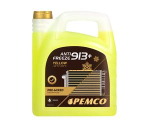 PEMCO 914 Liquide Antigel Prêt à l’Emploi Jaune G11/G48 5 L