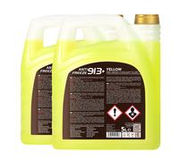 PEMCO 914 Liquide De Refroidissement Antigel Prêt À L’Emploi Jaune 2x5 L