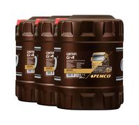 Pemco Diesel G-4 SHPD 15W-40 Huile Moteur Semi-Synthétique ACEA A3/B4 E7 3x20 L