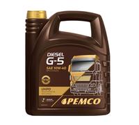 Pemco Huile diesel SAE 10W-40 G-5 5 Litre