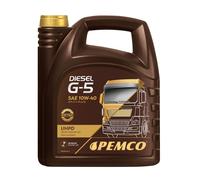Pemco Huile diesel SAE 10W-40 G-5 5 Litre
