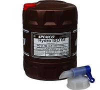 PEMCO Huile hydraulique ISO 68 Hydro HLP 68 avec robinet d'écoulement 20 l