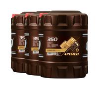 PEMCO Huile Moteur 5W-30 Semi-Synthétique, ACEA C3 API SN BMW LL-04, 3x20 L