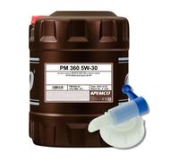 PEMCO iDRIVE 360 5W-30 Huile Moteur Synthétique ACEA C4 API SN 20 L
