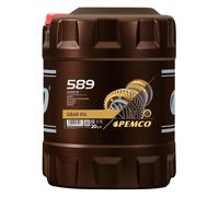 PEMCO iPOID 589 Huile de Boîte 80W-90 GL-5 API GL-4, 20 L