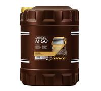10 (1X10) Litres PEMCO SAE 20W-50 DIESEL M-50 SHPD HUILE TS-2