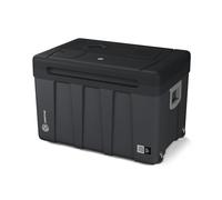 peme Glacière Électrique 46,5L - Refroidisseur et Chauffe-Plats Double Alimentation 12V & 240V Mode Éco Roulettes & Poignée Ultra Silencieuse pour Voiture Camping Roadtrips - Essential XL 50 Night sky