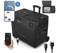 peme Glaciere Electrique Compression Réfrigérateur Glacière Électrique Frigo pour Auto Camping Car Voiture Portable 39L Camion Boîte Refroidissement Voyages LCD Display 220 240 12 24 V - Expedition