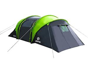 peme Tentes Tunnel Bojan, imperméables à l'eau 4000mm, tentes familiales pour Le Camping, Le Trekking, la randonnée et Les Festivals en Plein air, avec Vestibule et auvent, 2 entrées