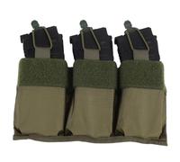 Peminkoo 7.62 Pochette pour Chargeur Triple Tactique AK AR M4 AR15 Holster pour Chargeur Simple et Double Fusil Pitol Molle Mag Pouch pour la Chasse (Green)