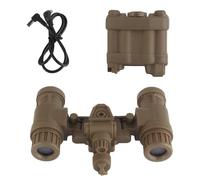 Peminkoo Casque tactique AN/P.VS31 Jumelles Vision Nocturne NVG Modèle factice sans fonction (Kaki)