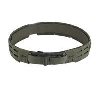 Peminkoo Ceinture Tactique Molle 2 en 1 Ceinture de Combat Militaire de Chasse légère avec Boucle en métal à dégagement Rapide Ceinture de tir Airsoft pour Homme (Green)