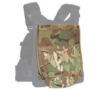 Peminkoo Gilet de Chasse F.CPC V5 Panneau arrière Sac à Eau Poches d'hydratation Réservoirs d'eau Sac de Rangement avec Fermeture éclair latérale (CP)