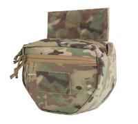 Peminkoo Gilet Tactique Fanny Pack Pochette Ventrale Porte-plaques C.Rye J.PC L.BT-6094A Sac à Outils sous Le Ventre Accessoires de Poche de Chasse Airsoft (CP)