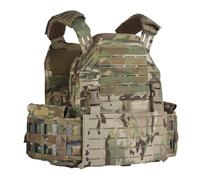 Peminkoo Gilet Tactique LG4, Gilet de Chasse, Porte-plaques, systèmes Molle Portables (CP)