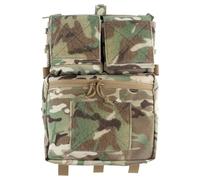 Peminkoo Gilet Tactique Porte-Plaque Sac à Dos Panneau arrière d'assaut Noyau pour Stockage de Chargeur/Carte/Eau Grande Pochette équipement de Chasse Airsoft (CP)