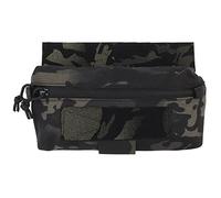 Peminkoo Pochette de Rangement pour Gilet Tactique, Mini Pochette de Rangement Abdominale pour Porte-plaques J.PC C.PC L.BT D3CR MK3 MK4 (BCP)