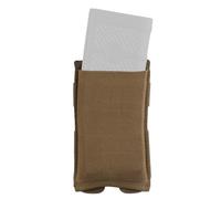 Peminkoo Pochette Tactique à Couvercle Ouvert pour Chargeur 5,56 M4 Mag Pochette élastique Molle pour Chargeur Simple Accessoires Airosft (Khaki)