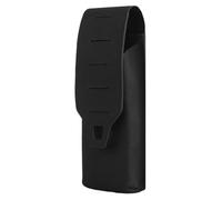 Peminkoo Porte-Chargeur Molle pour Chargeur Simple 5,56 M4 AR15, Rangement d'outils Utilitaires, Pochette en Nylon découpée au Laser pour Cartouches de Chasse (Black)