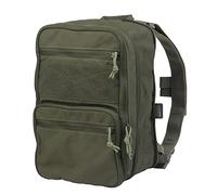 Peminkoo Sac à Dos Tactique 3D Molle Sac à Dos Tactique JPC AVS K19 SPC Gilet Panneau arrière Sac de Chasse en Plein air (Green)