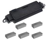 Peminkoo Sac d'équilibre Tactique pour Casque Rapide NVG Accessoires de Chasse pour OPS Fast BJ PJ MH Mich Arc (Black)