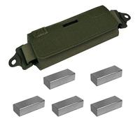 Peminkoo Sac d'équilibre Tactique pour Casque Rapide NVG Accessoires de Chasse pour OPS Fast BJ PJ MH Mich Arc (Green)