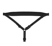 Peminkoo Sangle Tactique de Style F.erro à Point Unique avec Anneau de Traction Fixe Rapide, Sangle d'épaule pour Fusil de Chasse Militaire, Corde Airsoft réglable (Black)
