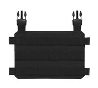Peminkoo Tactique Molle Placard Rabat Avant Châssis Modulaire Léger Chasse Gilet Thorax Plate Carrier Airsoft Poitrine Rig (Black)