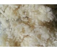 pemmiproducts Boules de Laine Vierge, 100% Pure Laine Vierge, Naturelle, 1 kg (22,06 € / kg) Fine,compostable,Lavable,ouate,Rembourrage,renouvelable, Jouets en Peluche, poupées, Ours, oreillers