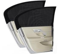 PEMOTech Pare Soleil Voiture Bébé, 2 Pièces Chaussette Voiture Soleil pour Enfants, Bloquer Les Rayons UV et Protection de la Vie Privée, Compatible avec 98% des Véhicules (110 * 45cm)