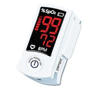 PEMPA Oxymetre de Doigt Professionnel pour Bebe Enfant et Adulte | 2in1 Oxymètre de pouls - Appareil pour Mesure Taux Oxygene et Oxymètre de Pouls